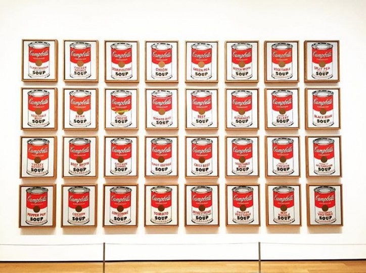 アンディ・ウォーホル” 人気の「スープ缶」 | 世界のアート作品・絵画 