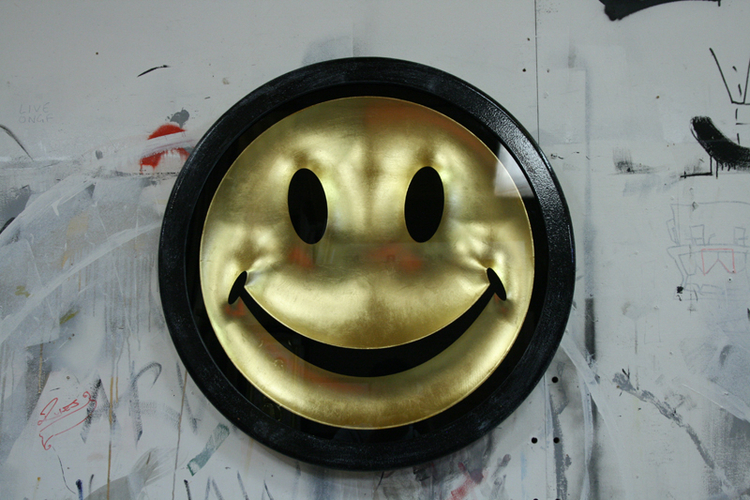 RYCAライカ Acid smiley face 日用品/インテリア アート/写真 日用品