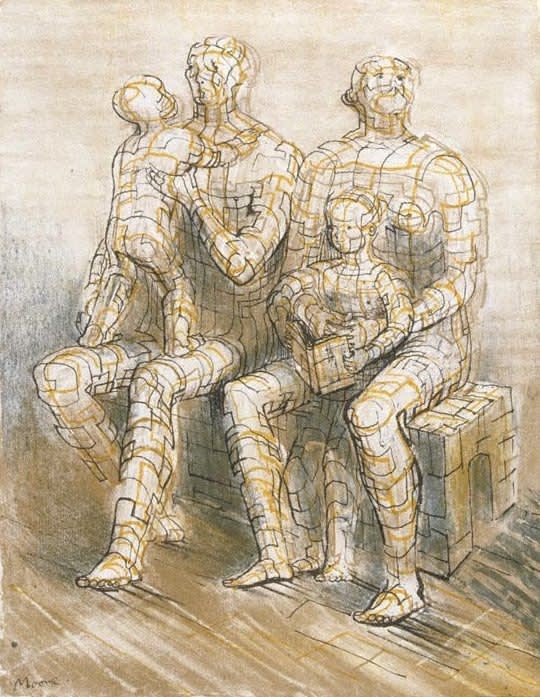 彫刻界の巨匠ヘンリー・ムーアの貴重な作品 | 世界のアート作品・絵画 