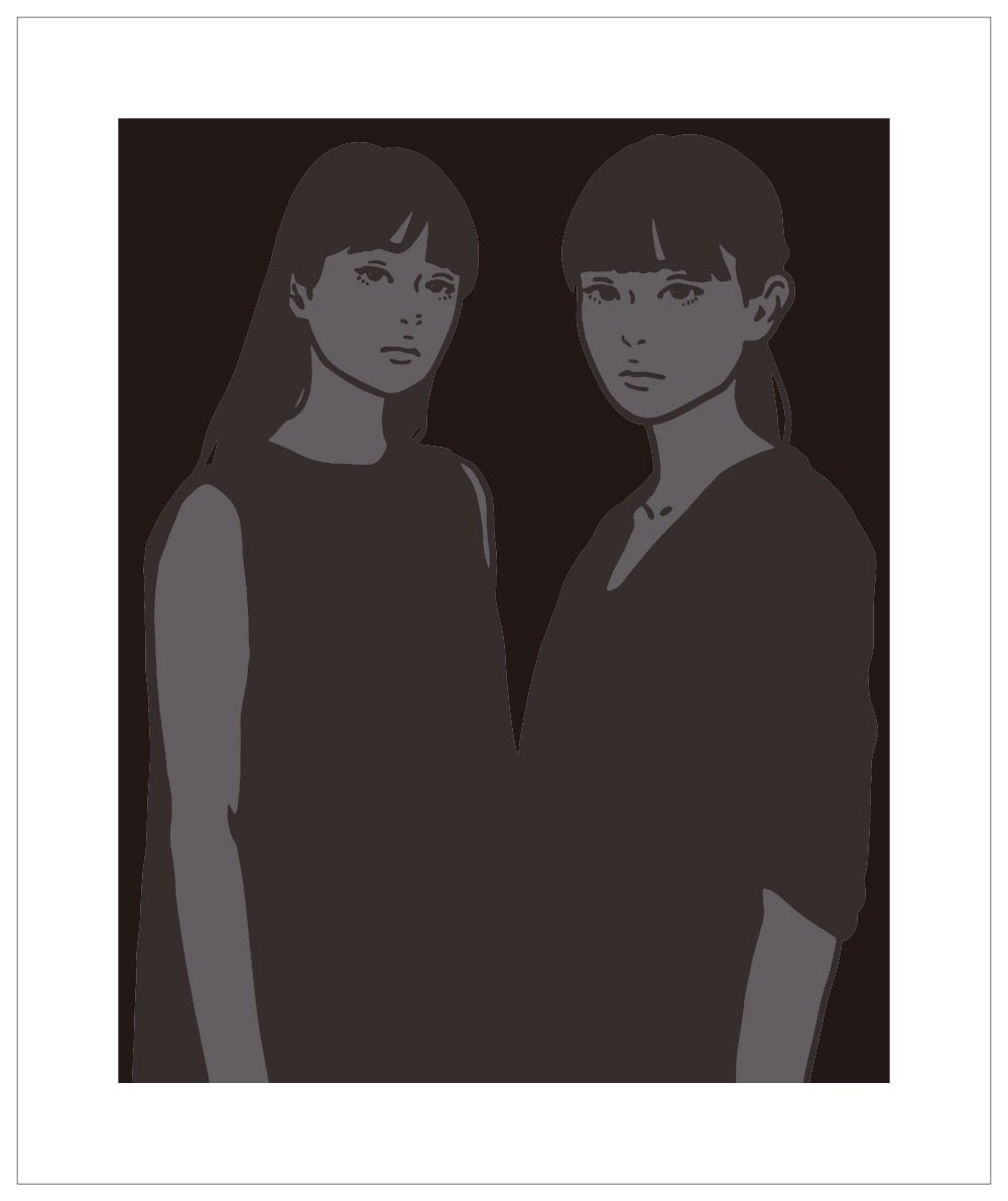 KYNE シルクスクリーン “Untitled” 2022（KYNE(キネ)「Untitled  